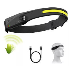 Linterna de frente recargable