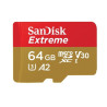 Tarjeta de memoria SanDisk Extreme con adaptador SD 64GB