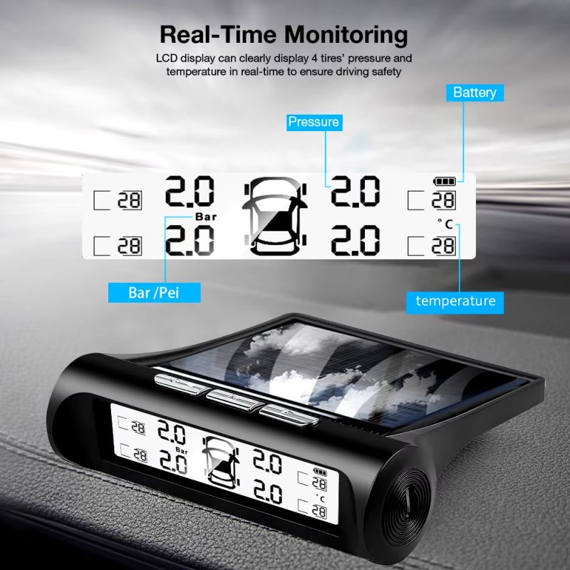 Sensor Tpms Externo Para Medir Presión De Llantas